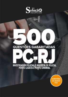 Caderno de Questões PC-RJ - 500 Questões Gabaritadas (Investigador, Inspetor, Perito Legista e Perito Criminal) - Imagem 2