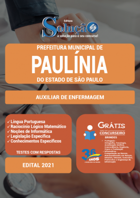 Apostila Prefeitura de Paulínia - SP - Auxiliar de Enfermagem - Imagem 2