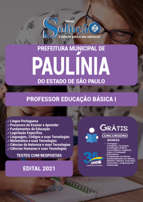 Apostila Prefeitura de Paulínia - SP - Professor Educação Básica I - Imagem 1