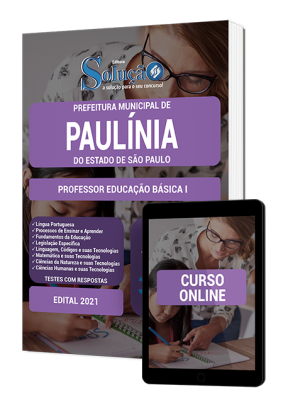 Apostila Prefeitura de Paulínia - SP - Professor Educação Básica I