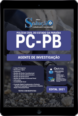 Apostila PC-PB em PDF - Agente de Investigação - Imagem 1