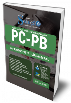 Apostila PC-PB - Papiloscopista - Área: Geral - Imagem 1