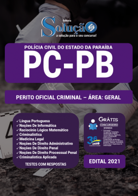 Apostila PC-PB - Perito Oficial Criminal - Área: Geral - Imagem 2