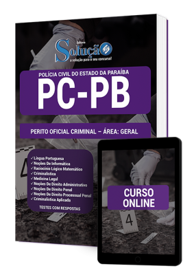 Apostila PC-PB - Perito Oficial Criminal - Área: Geral