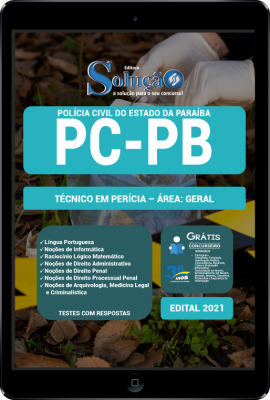 Apostila PC-PB em PDF - Técnico em Perícia - Área: Geral - Imagem 1