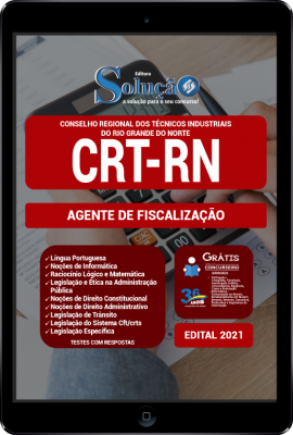 Apostila CRT-RN em PDF - Agente de Fiscalização - Imagem 1