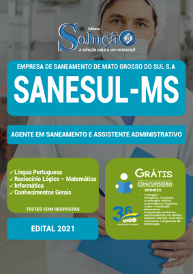 Apostila SANESUL-MS - Agente em Saneamento e Assistente Administrativo - Imagem 2