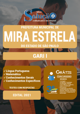 Apostila Prefeitura de Mira Estrela - SP - Gari I - Imagem 2