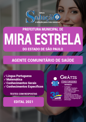 Apostila Prefeitura de Mira Estrela - SP - Agente Comunitário de Saúde - Imagem 1