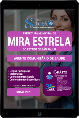 Apostila Prefeitura de Mira Estrela - SP em PDF - Agente Comunitário de Saúde - Imagem 1