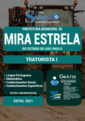 Apostila Prefeitura de Mira Estrela - SP - Tratorista I - Imagem 2