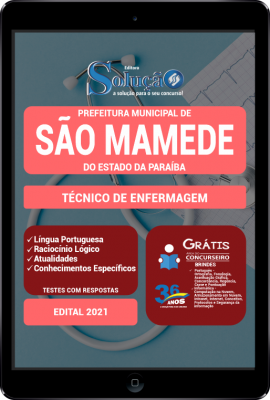 Apostila Prefeitura de São Mamede - PB em PDF - Técnico de Enfermagem - Imagem 1