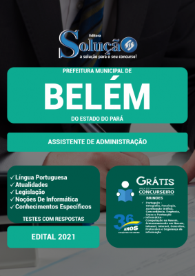 Apostila Prefeitura de Belém - PA - Assistente de Administração - Imagem 2