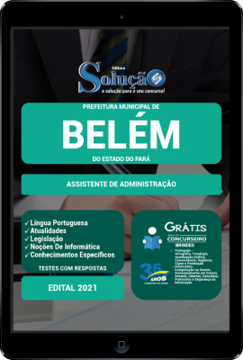 Apostila Prefeitura de Belém - PA em PDF - Assistente de Administração - Imagem 1