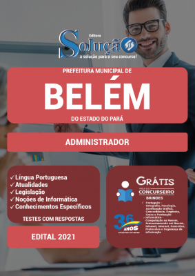 Apostila Prefeitura de Belém - PA - Administrador - Imagem 2