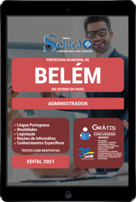 Apostila Prefeitura de Belém - PA em PDF - Administrador - Imagem 1