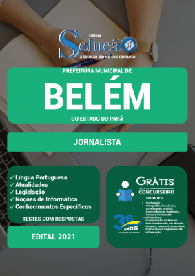 Apostila Prefeitura de Belém - PA - Jornalista - Imagem 2