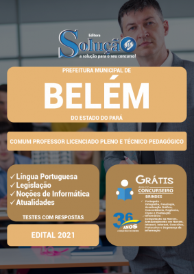 Apostila Prefeitura de Belém - PA - Comum Professor Licenciado Pleno e Técnico Pedagógico - Imagem 2