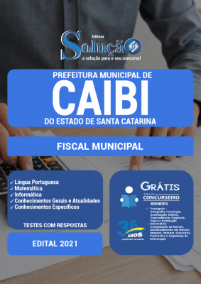 Apostila Prefeitura de Caibi - SC - Fiscal Municipal - Imagem 2