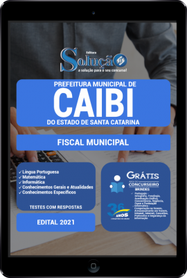 Apostila Prefeitura de Caibi - SC em PDF - Fiscal Municipal - Imagem 1