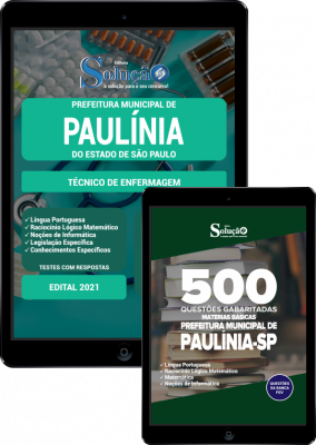 Combo Prefeitura de Paulínia - SP - Técnico de Enfermagem - Imagem 1