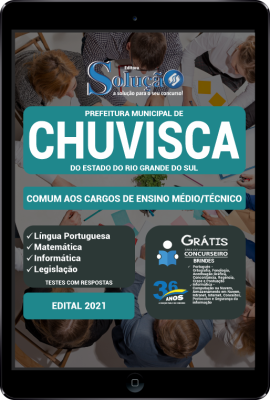 Apostila Prefeitura de Chuvisca - RS em PDF - Comum aos Cargos de Ensino Médio/Técnico - Imagem 1