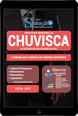 Apostila Prefeitura de Chuvisca - RS em PDF - Comum aos Cargos de Ensino Superior - Imagem 1