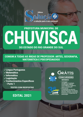 Apostila Prefeitura de Chuvisca - RS - Comum a Todas as Áreas de Professor: Artes, Geografia, Matemática e Psicopedagogo - Imagem 2