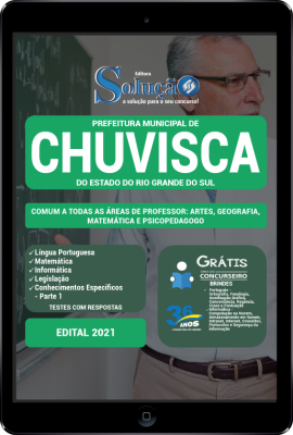 Apostila Prefeitura de Chuvisca - RS em PDF - Comum a Todas as Áreas de Professor: Artes, Geografia, Matemática e Psicopedagogo - Imagem 1