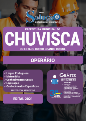 Apostila Prefeitura de Chuvisca - RS - Operário - Imagem 2