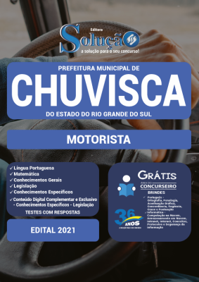 Apostila Prefeitura de Chuvisca - RS - Motorista - Imagem 2