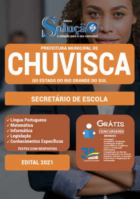 Apostila Prefeitura de Chuvisca - RS - Secretário de Escola - Imagem 2