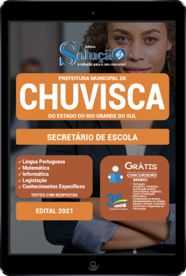 Apostila Prefeitura de Chuvisca - RS em PDF - Secretário de Escola - Imagem 1