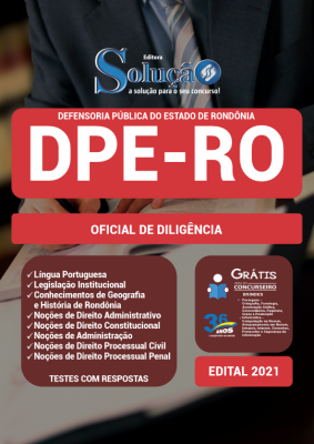 Apostila DPE-RO - Oficial de Diligência - Imagem 2