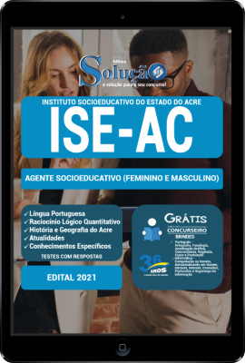 Apostila ISE-AC em PDF - Agente Socioeducativo (Feminino e Masculino) - Imagem 1