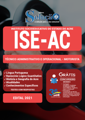 Apostila ISE-AC - Técnico Administrativo e Operacional - Motorista - Imagem 2