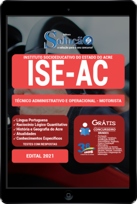 Apostila ISE-AC em PDF - Técnico Administrativo e Operacional - Motorista - Imagem 1