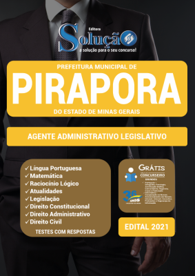 Apostila Câmara de Pirapora - MG - Agente Administrativo Legislativo - Imagem 2