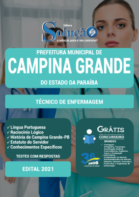 Apostila Prefeitura de Campina Grande - PB - Técnico de Enfermagem - Imagem 2