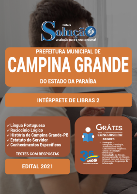 Apostila Prefeitura de Campina Grande - PB - Intérprete de Libras 2 - Imagem 2