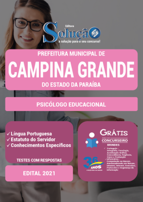 Apostila Prefeitura de Campina Grande - PB - Psicólogo Educacional - Imagem 2