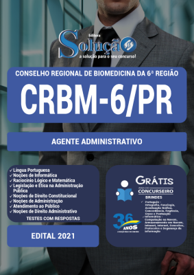 Apostila CRBM 6 - Agente Administrativo - Imagem 2