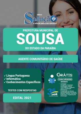 Apostila Prefeitura de Sousa - PB - Agente Comunitário de Saúde - Imagem 2