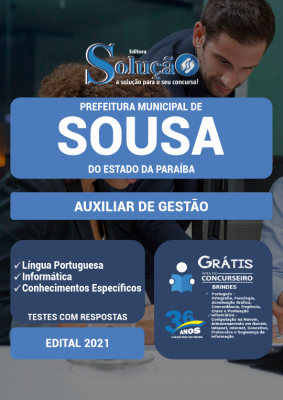 Apostila Prefeitura de Sousa - PB - Auxiliar de Gestão - Imagem 2