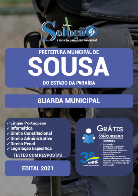 Apostila Prefeitura de Sousa - PB - Guarda Municipal - Imagem 2