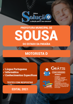 Apostila Prefeitura de Sousa - PB - Motorista D - Imagem 2