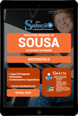 Apostila Prefeitura de Sousa - PB em PDF - Motorista D - Imagem 1