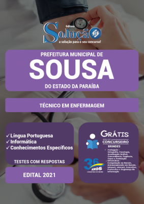 Apostila Prefeitura de Sousa - PB - Técnico em Enfermagem - Imagem 2