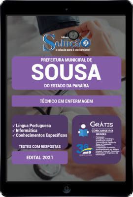 Apostila Prefeitura de Sousa - PB em PDF - Técnico em Enfermagem - Imagem 1