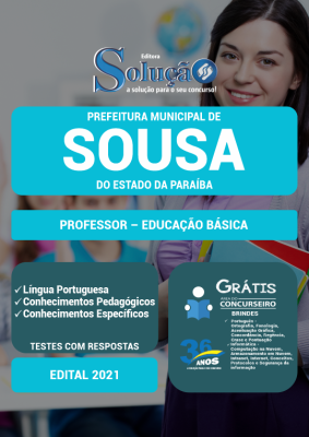 Apostila Prefeitura de Sousa - PB - Professor - Educação Básica - Imagem 2